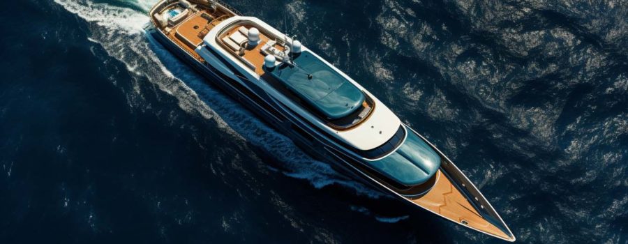 Capturing the Beauty of Luxury Yachts from Above