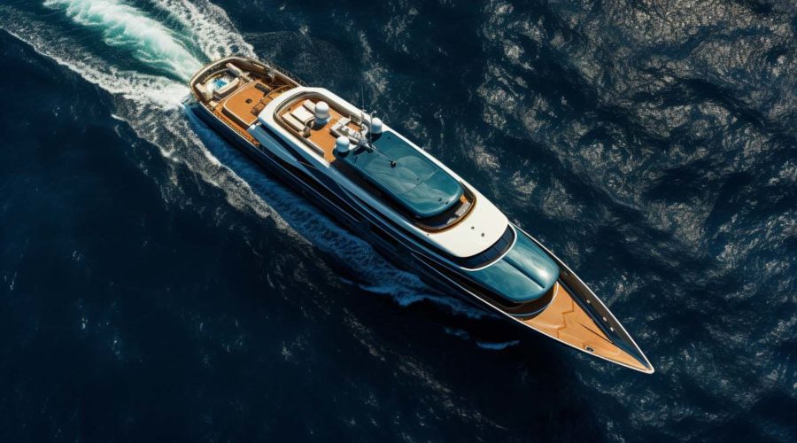 Capturing the Beauty of Luxury Yachts from Above